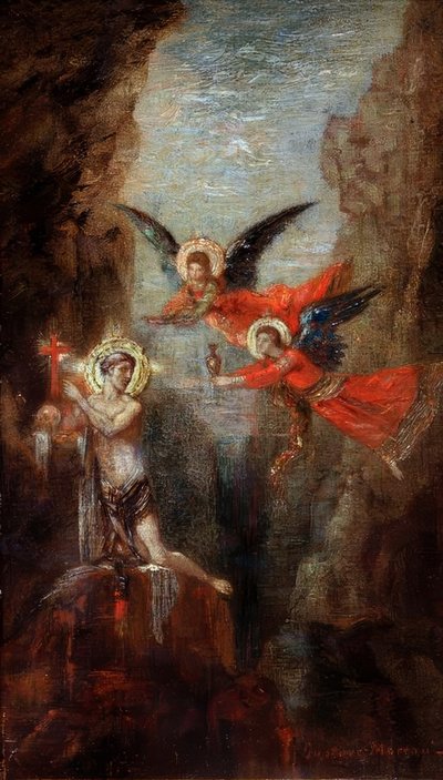 Un saint au désert - Gustave Moreau